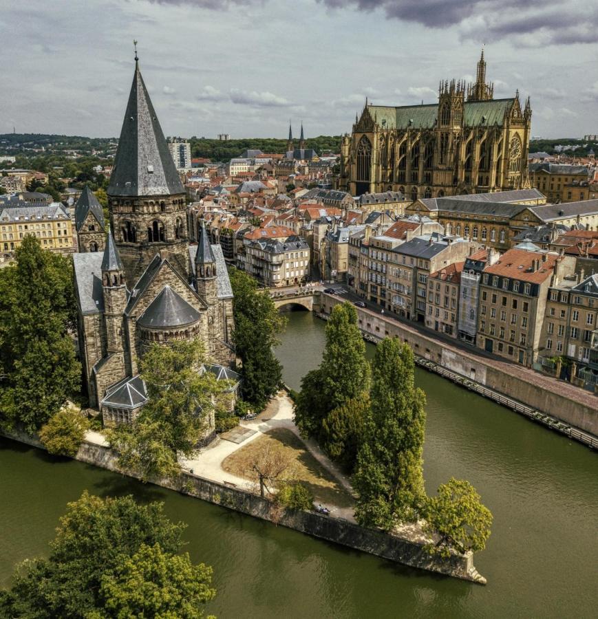 Au Fil De L'Eau Lejlighed Metz Eksteriør billede